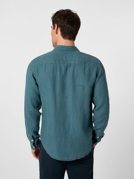 Camisa de lino para hombre Gasolina, Tragebild