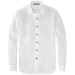 Camisa estructurada para hombre Blanco roto