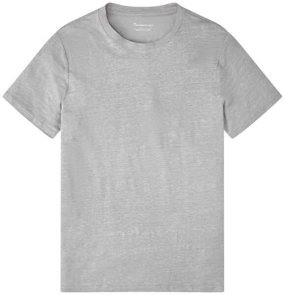 Herren-Leinenshirt Grau
