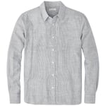 Camicia a righe da uomo Bianco sporco-marino