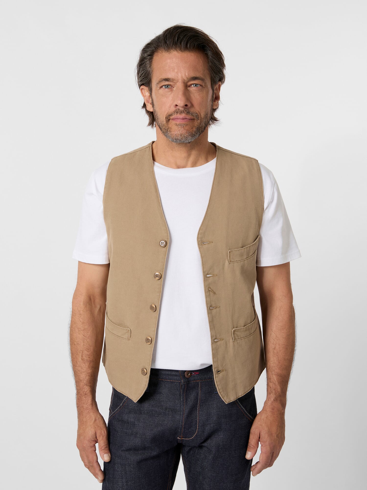 ~40s euro antique cotton piqué work vest 40s euro antique cotton piqué work vest 40s euro antique cotton