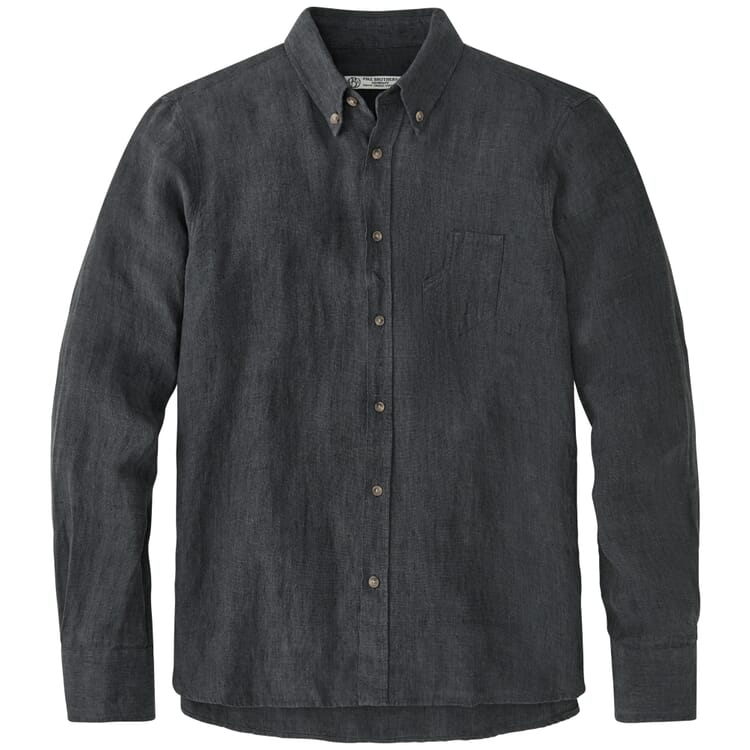 Chemise homme en lin 1932, Bleu