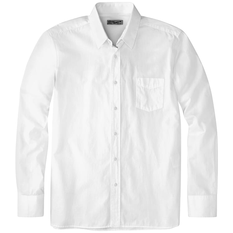 Camisa de hombre Chambray 1947, Blanco