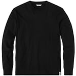 Camiseta hombre jersey pesado Negro