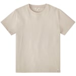 T-shirt i kraftig jersey til mænd Sand