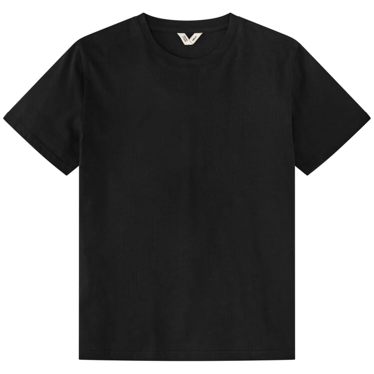 Herren-T-Shirt Heavy Jersey, Schwarz