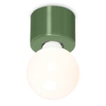Wand- en plafondlamp Stoofpot Resedagroen RAL 6011