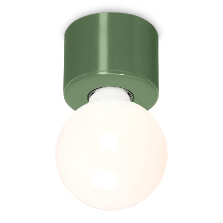 Wand- en plafondlamp stoof, Resedagroen RAL 6011