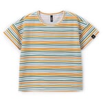 Children's T-shirt striped Sage green