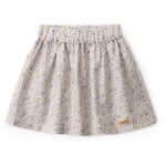 Children's Cotton Floral Skirt Blue-Green