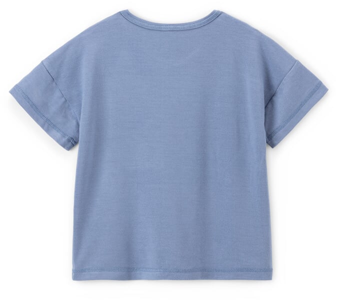 Kinder-T-Shirt Blau