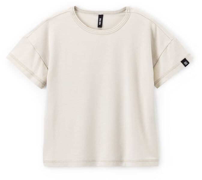 Kinder-T-Shirt Natur