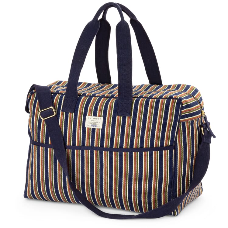 Weekender N° 48 a rayas, azul-verde