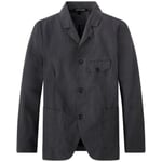 Veste pour homme en coton Gris foncé