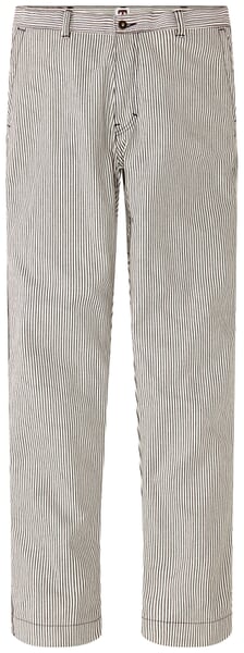 Herrenhose gestreift Offwhite-Navy