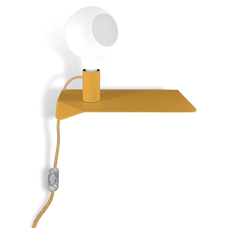 Lampe pour étagère Mensola Magnetica, Jaune