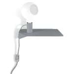 Lampada da scaffale Mensola Magnetica RAL 7001 Grigio argento