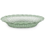Französischer Brotkorb oval klein Grün