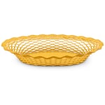 Französischer Brotkorb oval klein Gelb