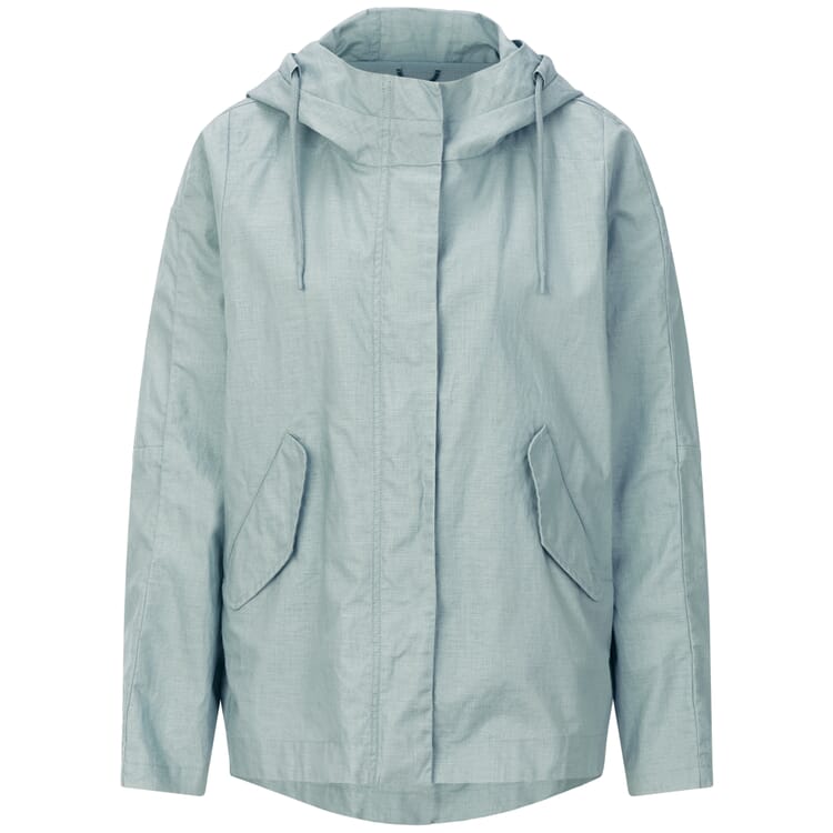 Veste en lin pour femme avec capuche