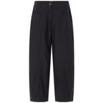 Pantalon en tissu pour femme Bleu nuit