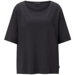 Ladies shirt half sleeve Night blue