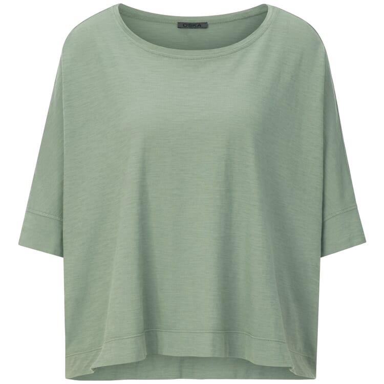 T-shirt femme demi-manches, Vert sauge
