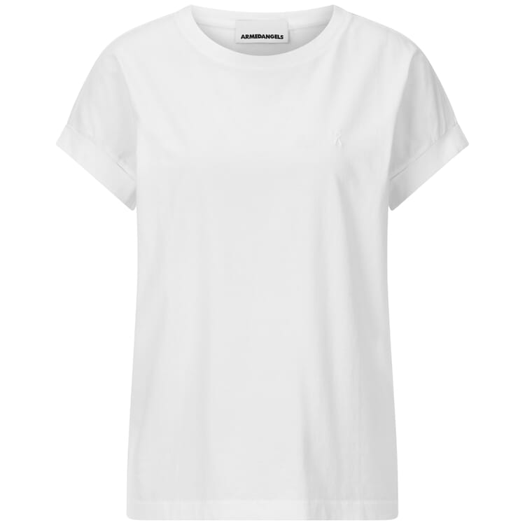 T-shirt en coton pour femme, Blanc