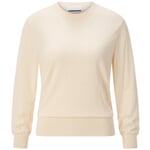 Damen-Feinstrickpullover Cremeweiß
