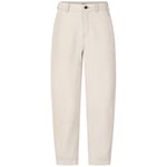 Damen-Barrel-Pants Canvas Natur