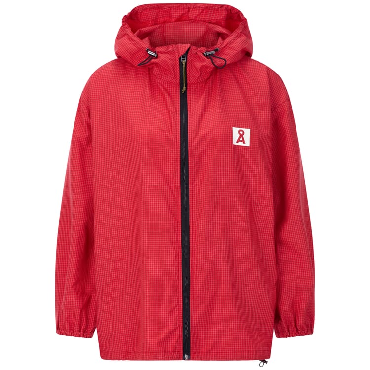 Cortavientos unisex, Rojo