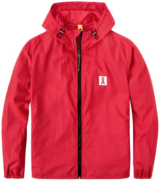Unisex-Windjacke Rot