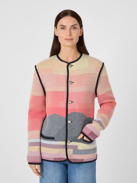 Women's Janker Multicolor, presented on a model