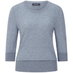 Ladies knit shirt Light blue