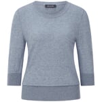 Camisa de punto para mujer Azul claro
