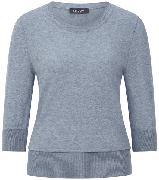 Women’s Knit Shirt Light blue