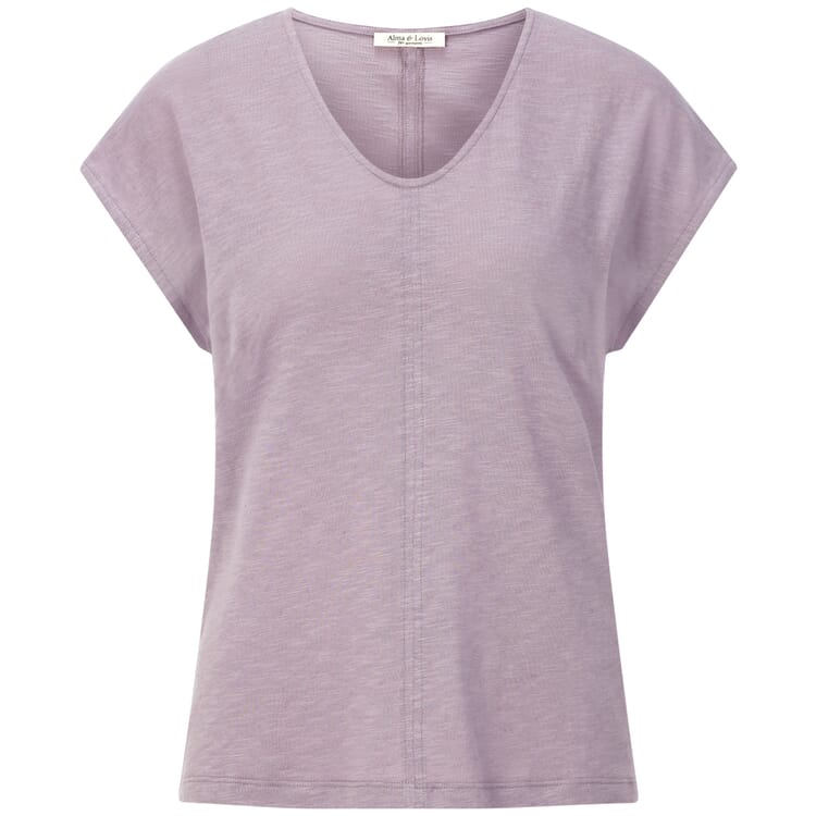Ladies jersey shirt, Lilac