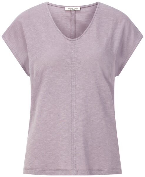 Damen-Jerseyshirt Flieder