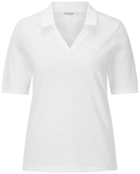 Women’s Jersey Polo White