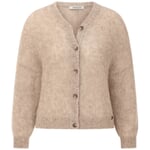 Dames vest Natuurlijke melange