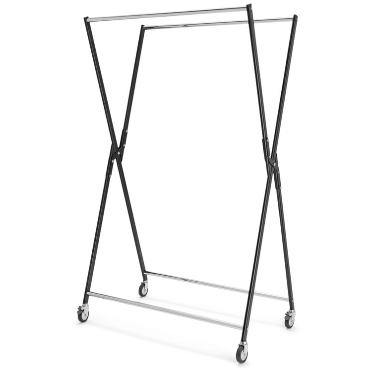 Porte-manteaux Portant Plus, RAL 9005 Noir profond