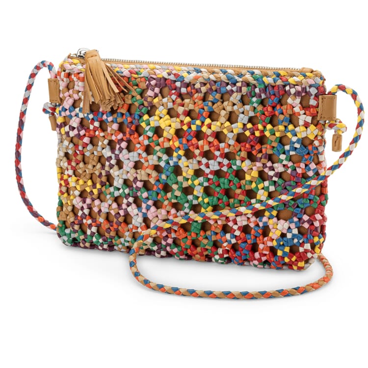 Damen-Handtasche geknüpft, multicolor
