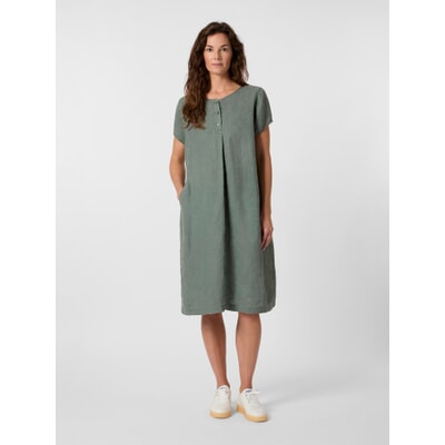 Ladies dress hemp short sleeve, Sage green | Manufactum Ladies dress hemp short sleeve, Sage green | Manufactum