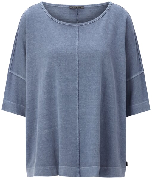 Women's Short-Sleeve Shirt Blue
