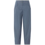 Pantalons en tissu pour femmes Bleu