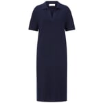 Ladies knit dress Navy
