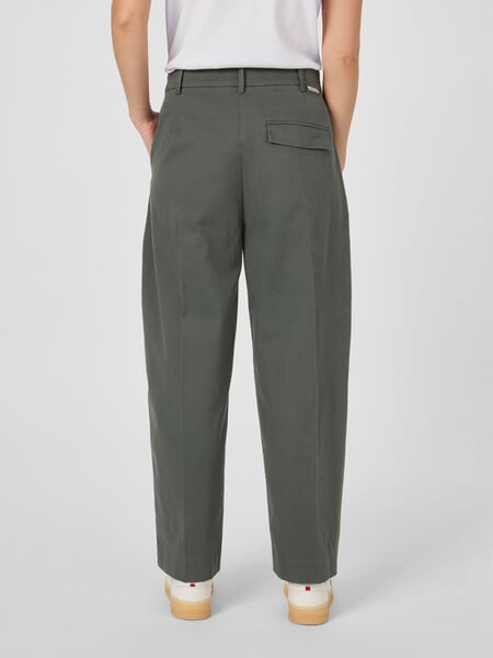Pantaloni da donna in twill Oliva, Tragebild