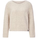 Damenpullover Oversized Natur