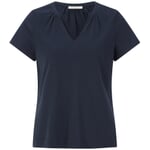 Chemisier en jersey pour femme Bleu foncé