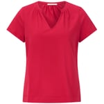Chemisier en jersey pour femme Rouge
